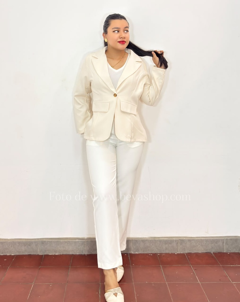 [4065] Blazer Yuli beige