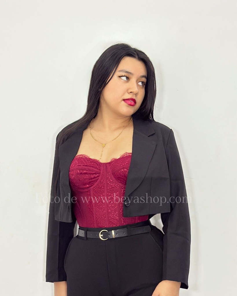 Blazer Penélope negro