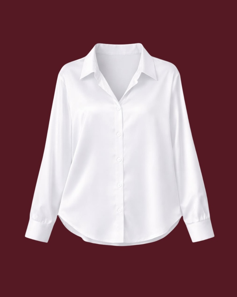 [4110 - XL] Sienna blanca satinada