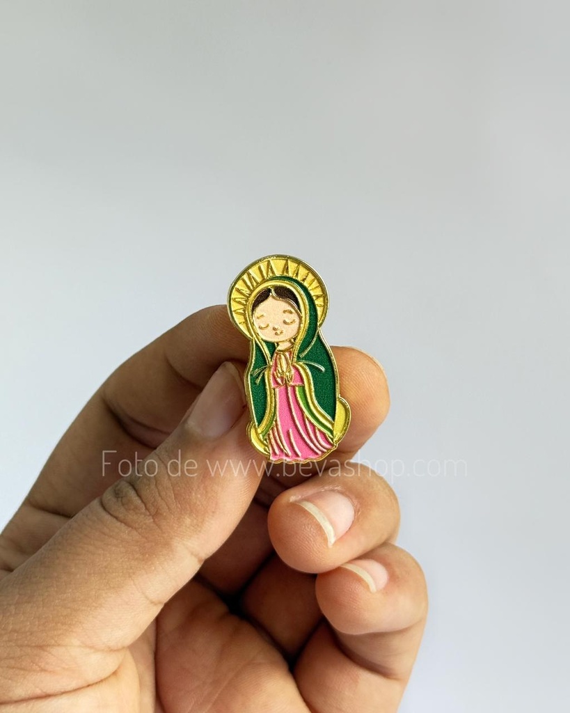 [4143] Broche Virgen de Guadalupe