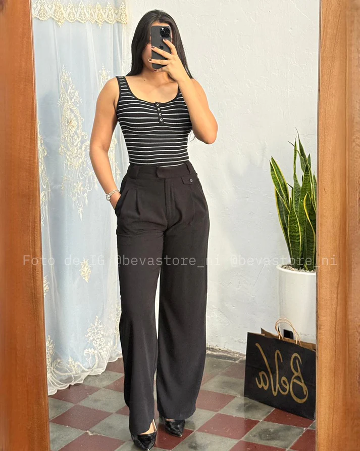 Pantalón Adriana negro (S)