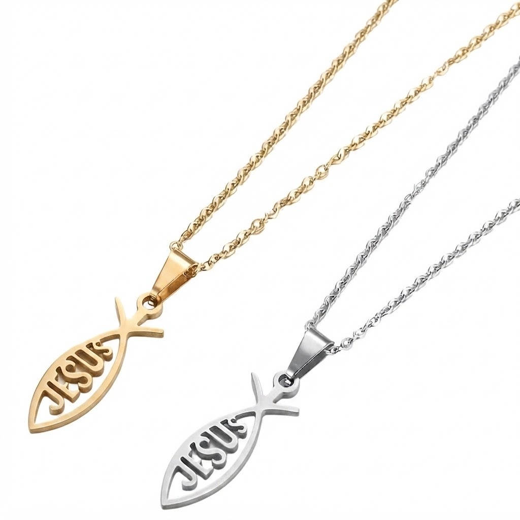 Cadena con Dije Pez de Jesús