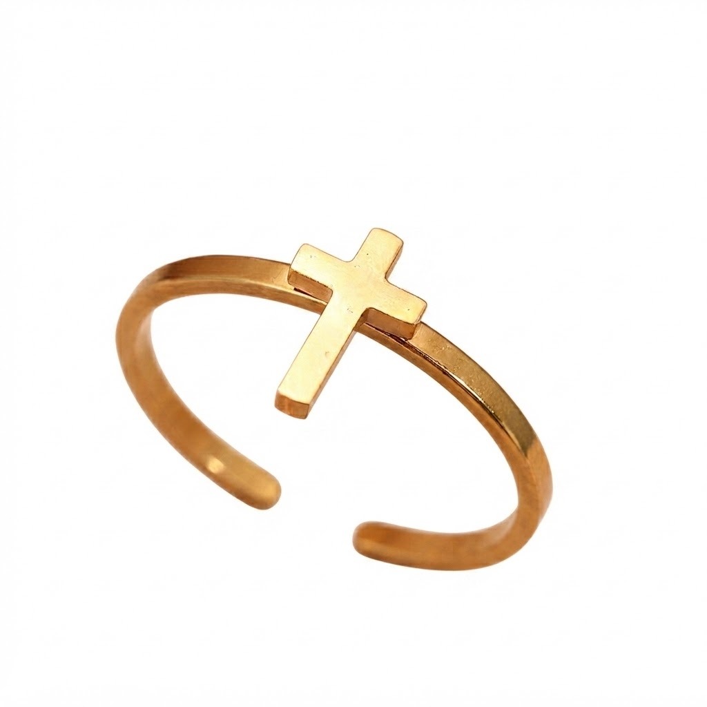 Anillo Ajustable Cruz Transversal