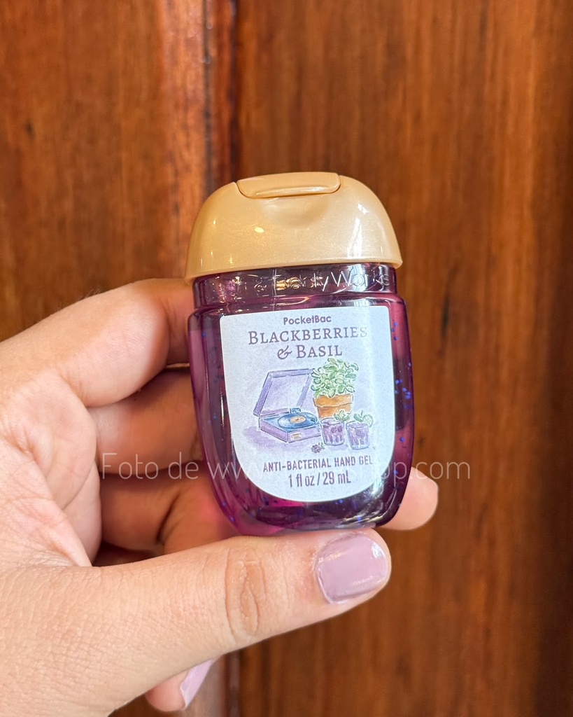 [4230] Gel de manos Blackberries & Basil