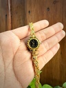 Reloj Zulema dorado/negro