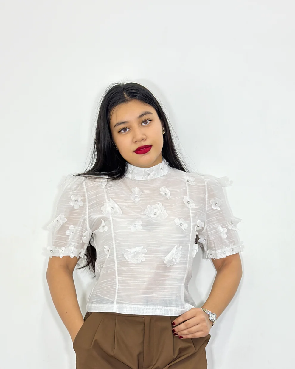 Blusa Alma blanco