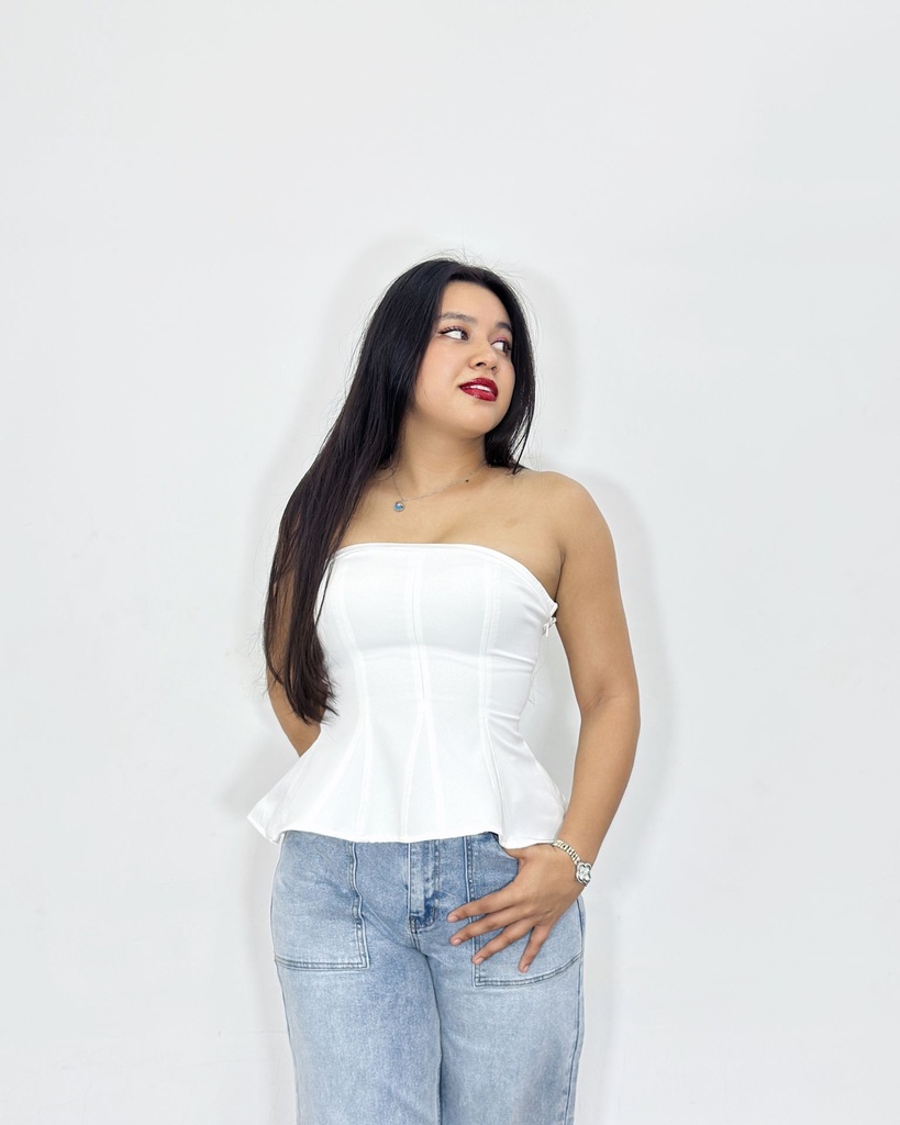 Top peplum Patricia blanco (S)