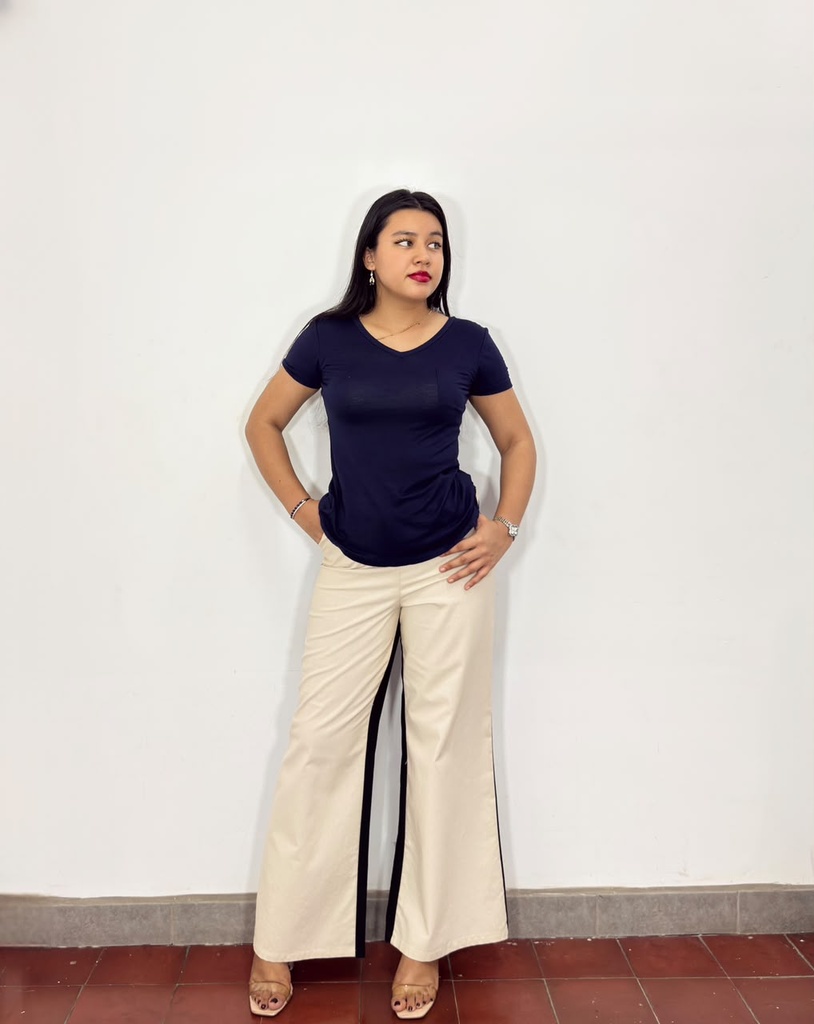 Camiseta Sonia azul navy (S)