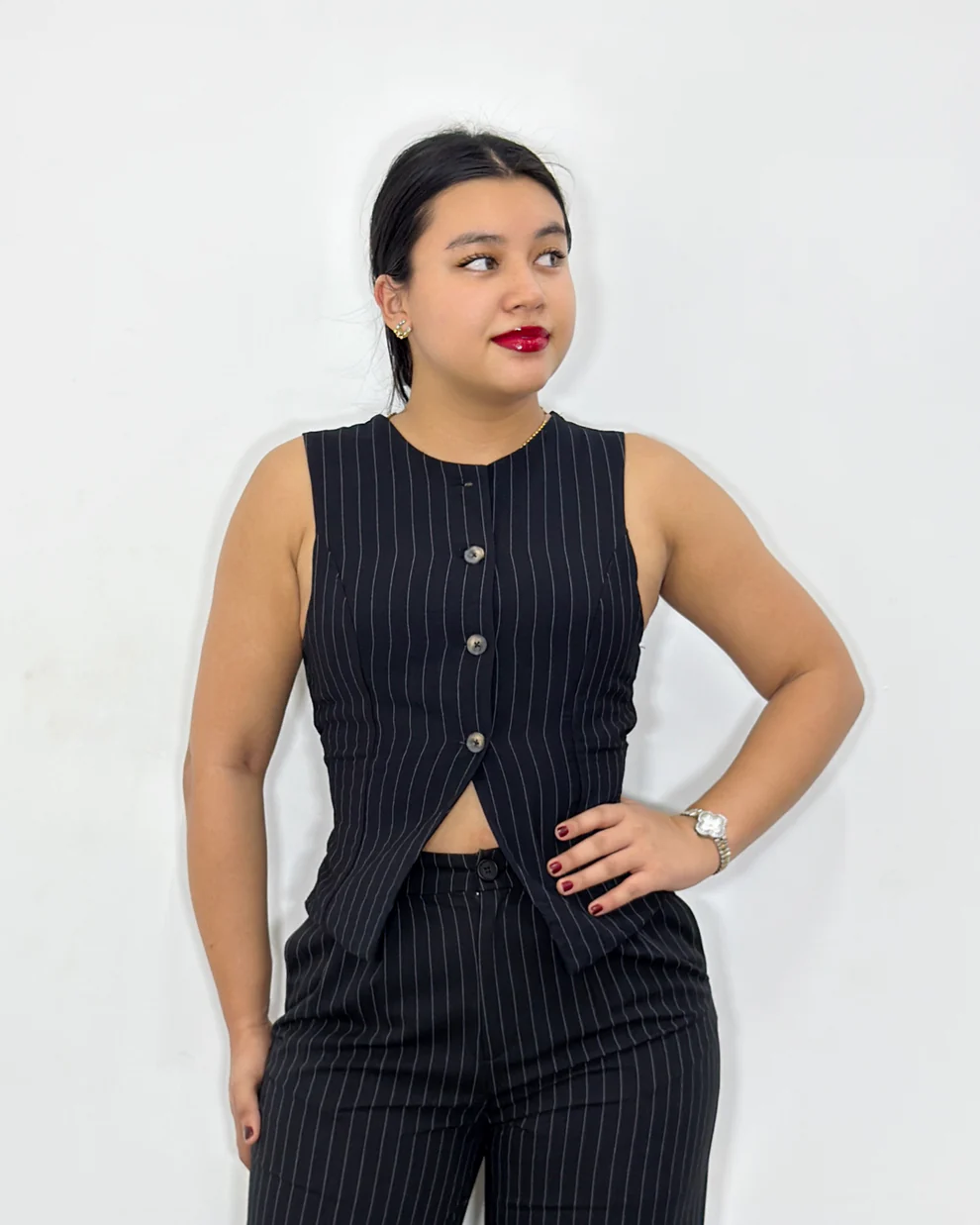 Chaleco Isayana negro (M)