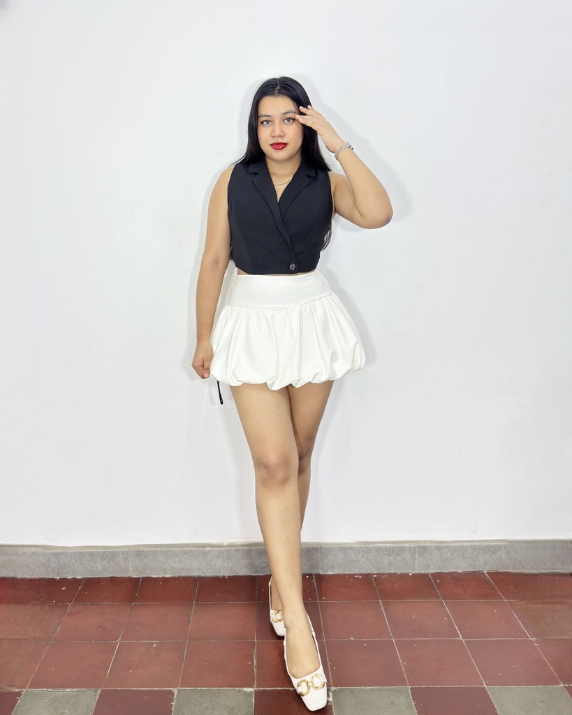Chaleco Claudia negro (M)