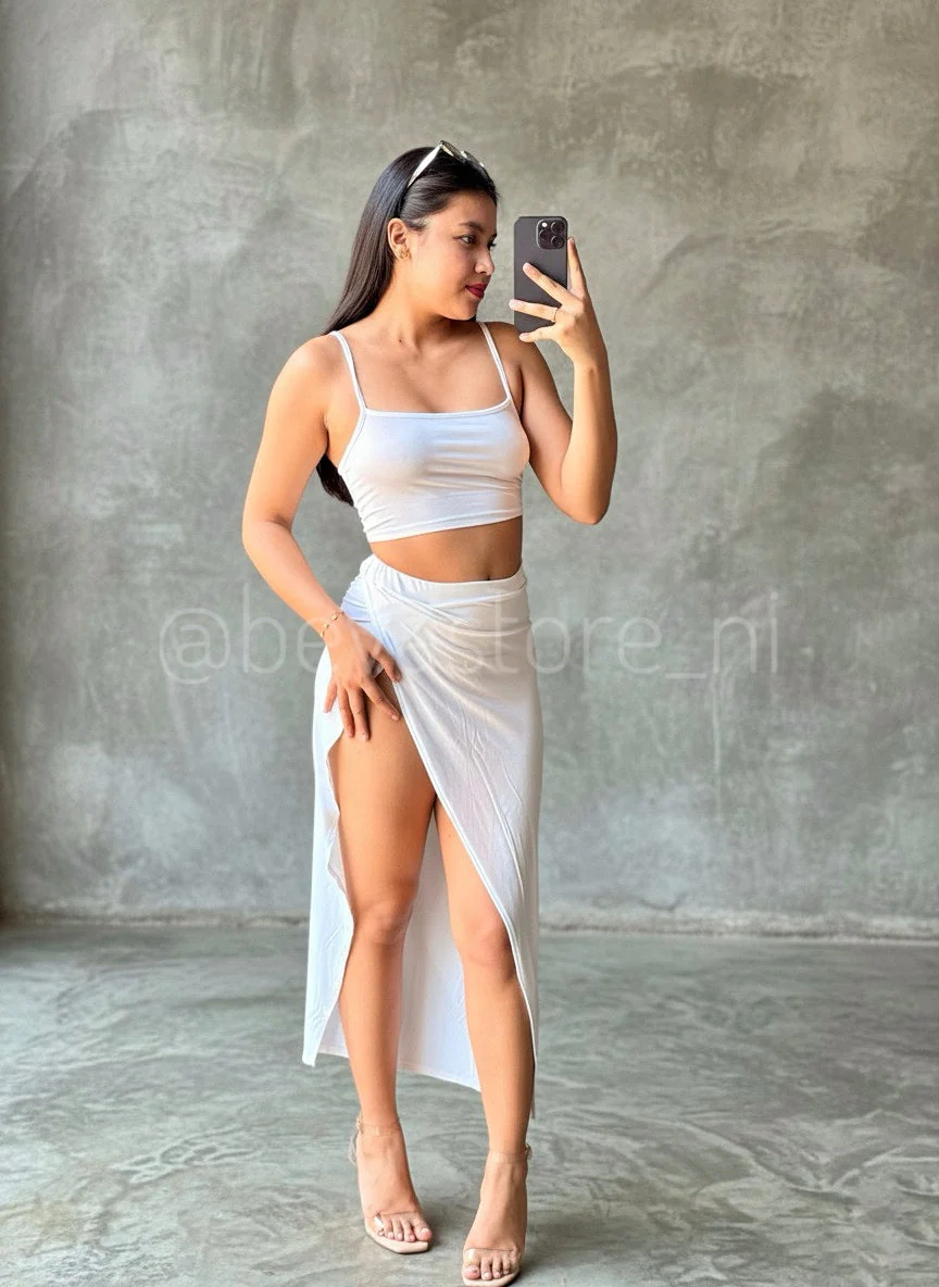 Conjunto Esther blanco (S)