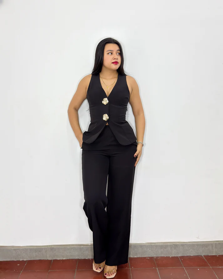 Conjunto Teresa negro