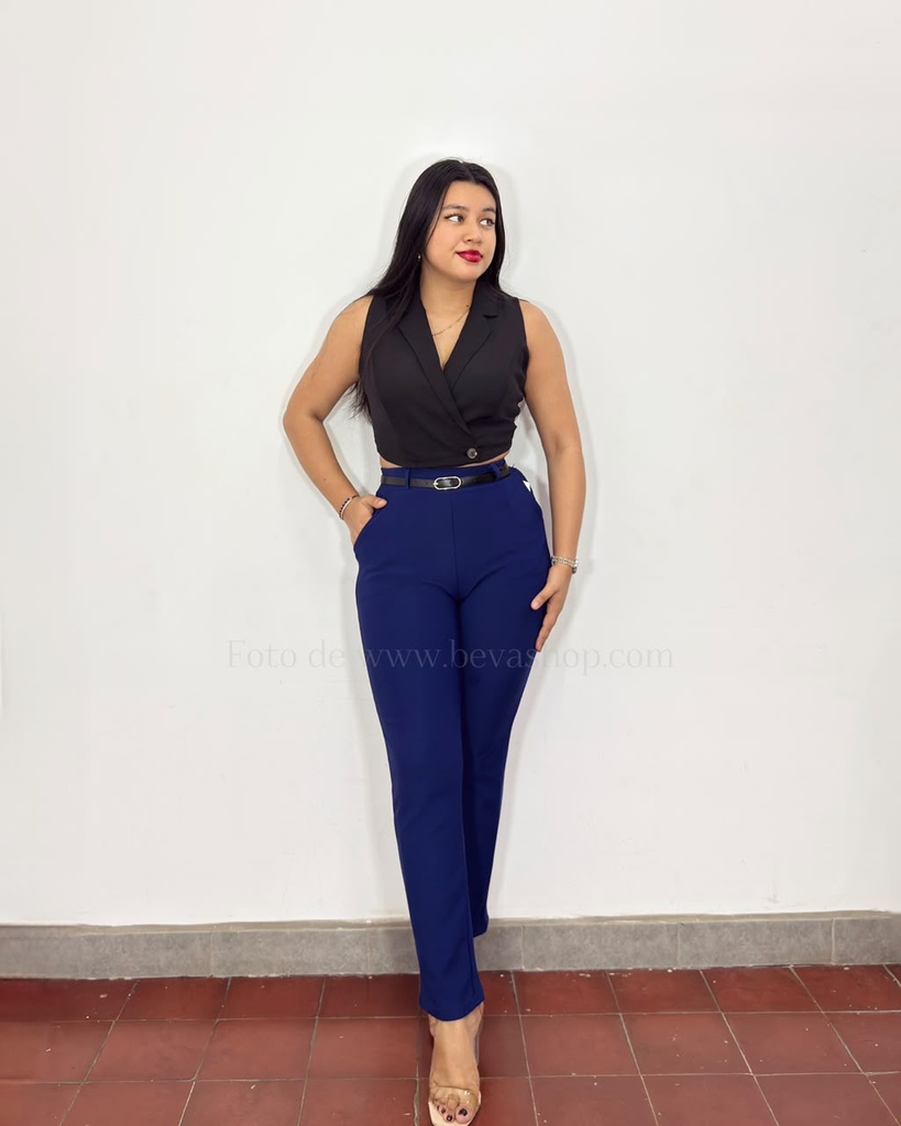 Pantalón Magaly azul (S)
