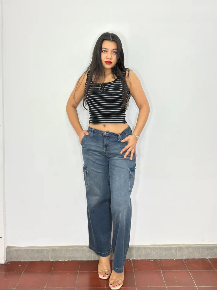 Pantalón Nicole Azul Oscuro (3/26)