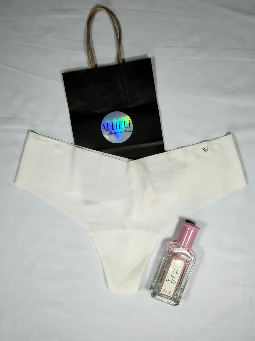 Tanga sin costura (Blanco)