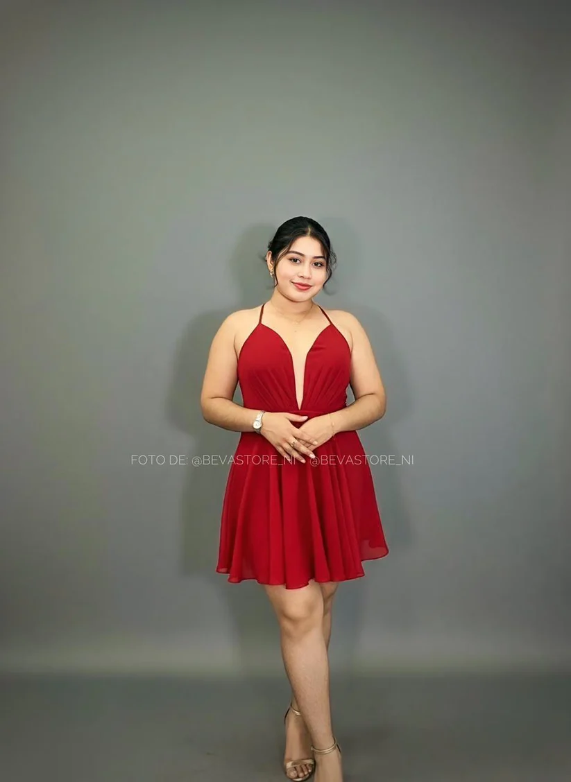 Vestido Alice rojo