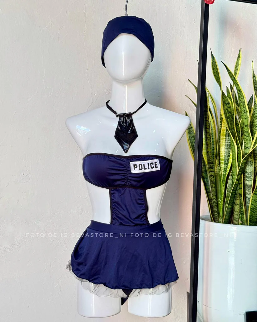 [2118] Lencería de traje de policía