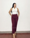 Pantalón Carol rojo vino