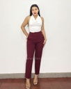 Pantalón Carol rojo vino