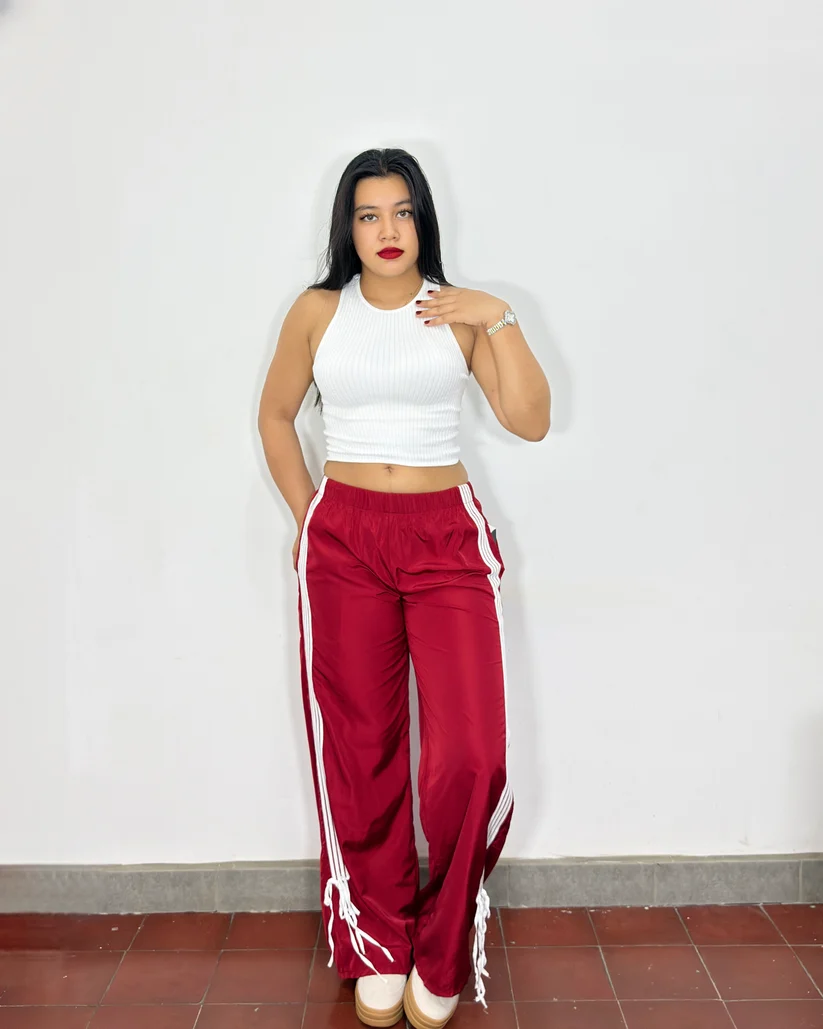 Pantalón Belly rojo (S)