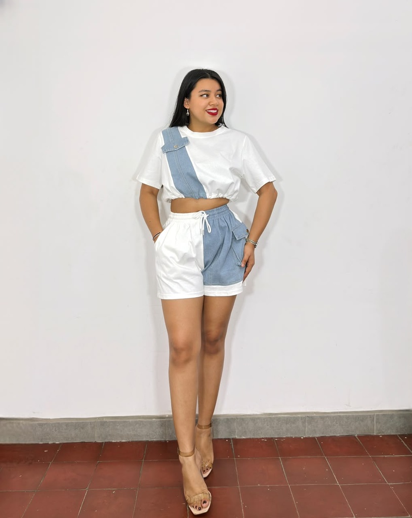 Conjunto Martha azul (S)
