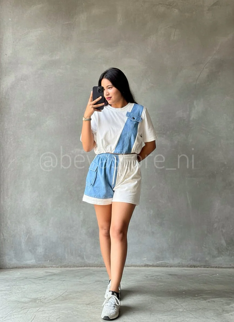 Conjunto Martha azul (S)