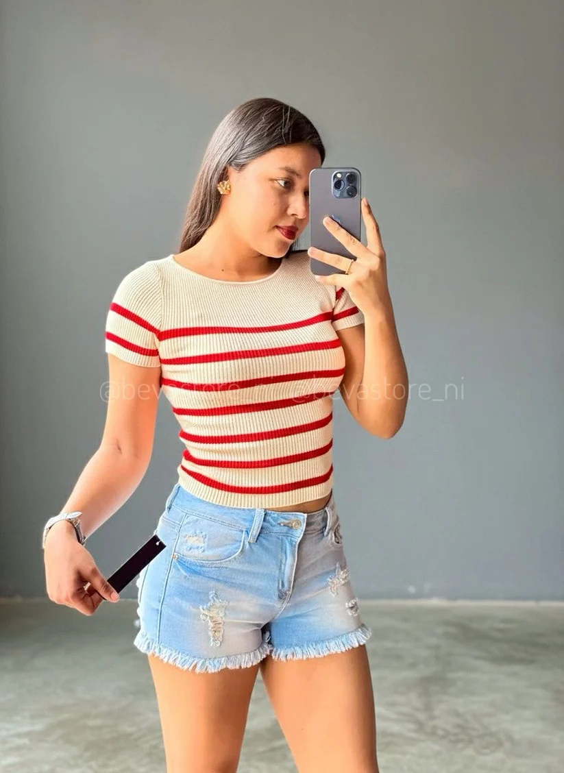 Short jeans Mariely celeste (S)