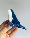 Pinza ballena azul