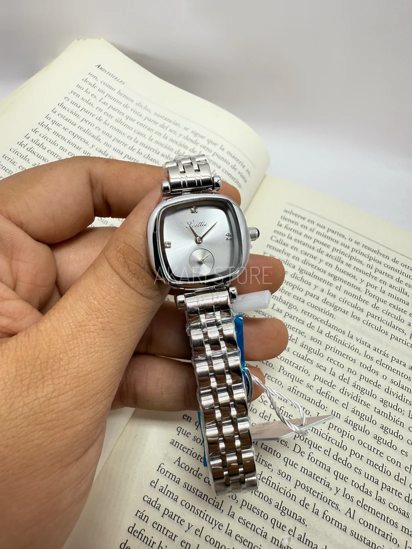 [3121] Reloj Paty plateado