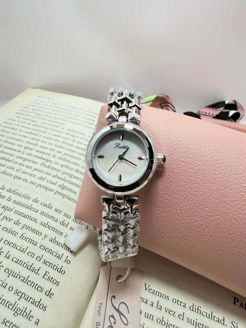 Reloj Niza plateado
