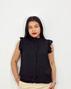 Blusa sin mangas Victoria negro
