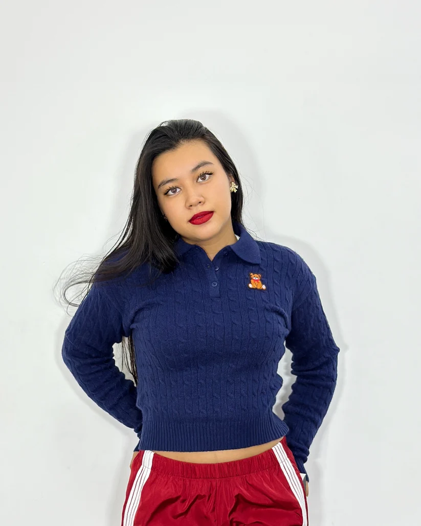 Abrigo Kassandra azul navy (M)