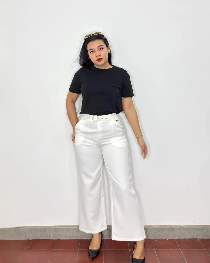 Pantalón Grecia blanco (S)