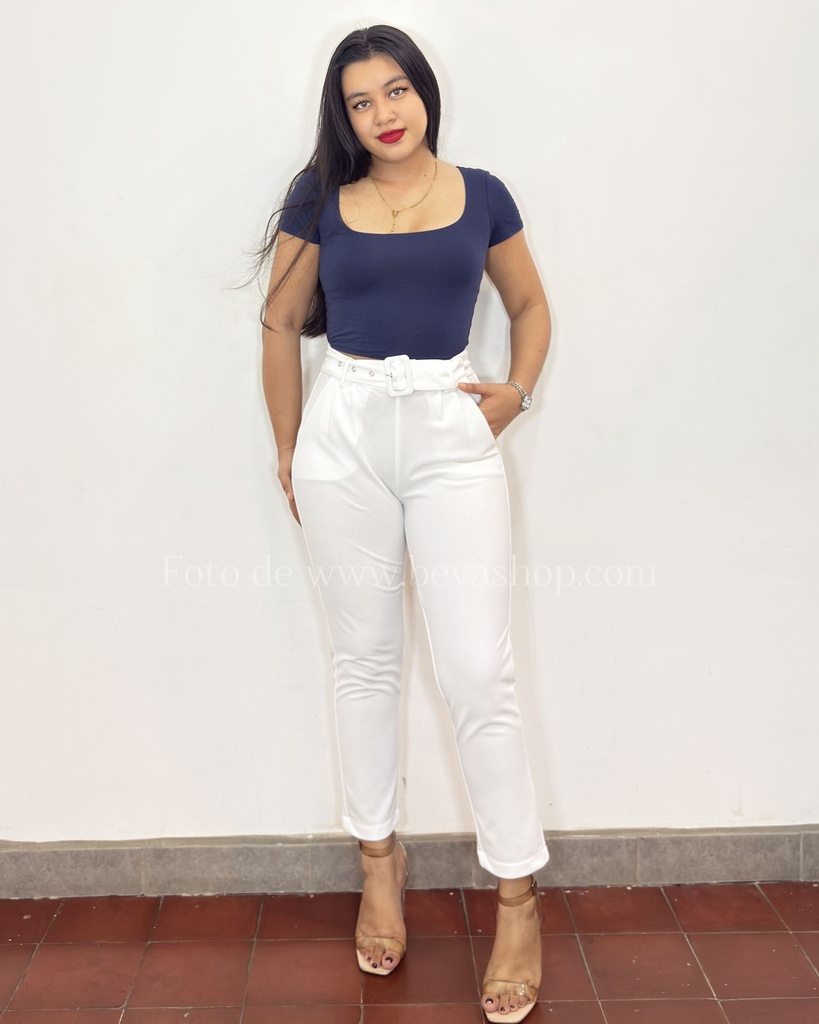 Pantalón Doris blanco (S)