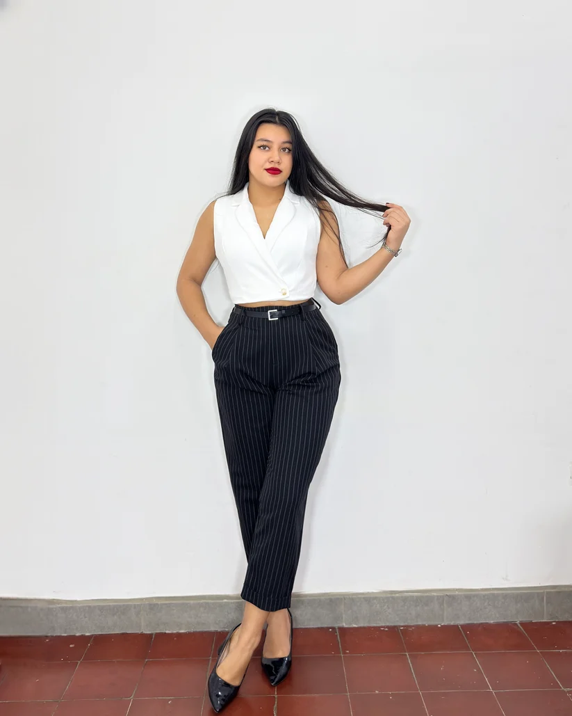Pantalón Evangelina negro (S)