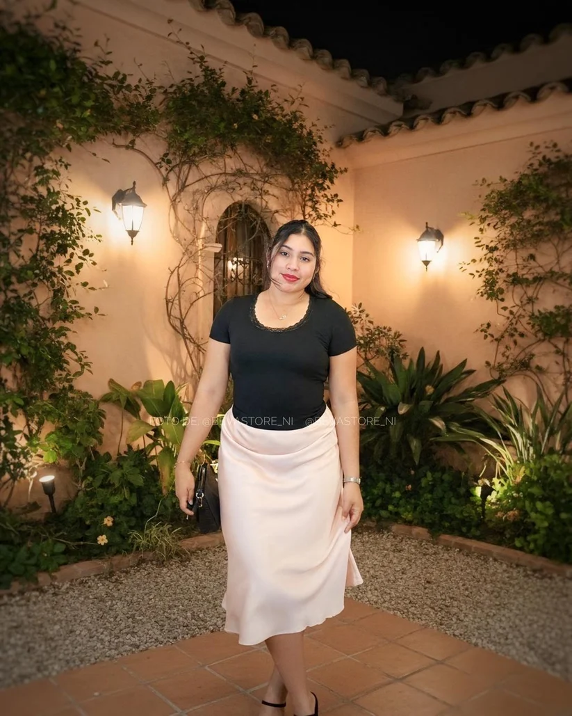 Top Alejandrina negro